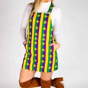 NWT Shinesty Mardi Gras Skirtall Size M